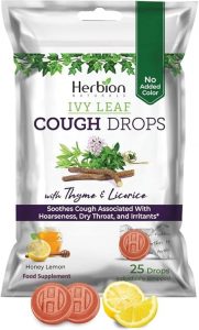 Herbion Naturals Ivy Leaf Cough Drops 6pck