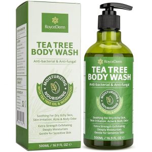 Roycederm Antifungal Tea Tree Body Wash and Soap