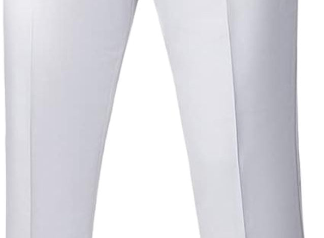 Men's White and Gold Pants