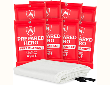 Prepared Hero Emergency Fire Blanket